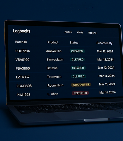 Compliance-Ready Logbooks